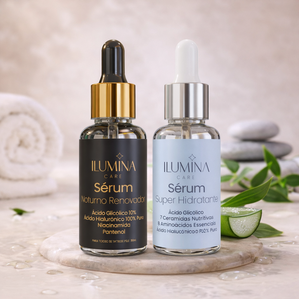Kit Renovação Noturna da Pele