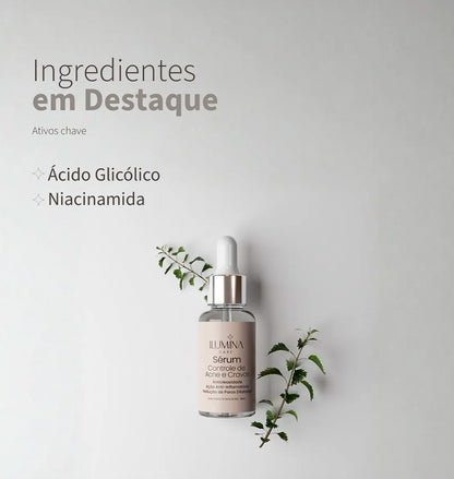 Sérum Antiacne e Controle de Cravos