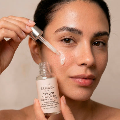 Sérum Antiacne e Controle de Cravos