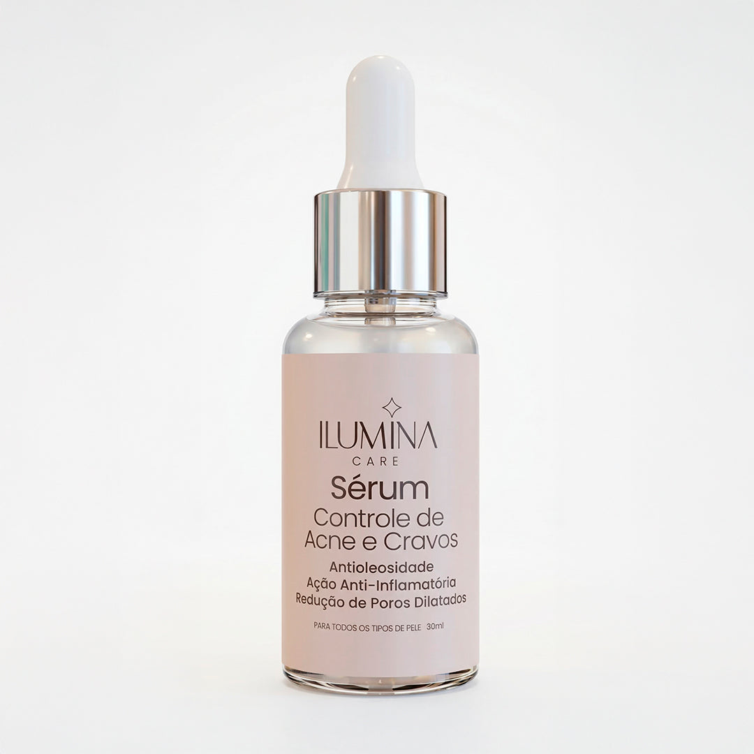 Sérum Antiacne e Controle de Cravos
