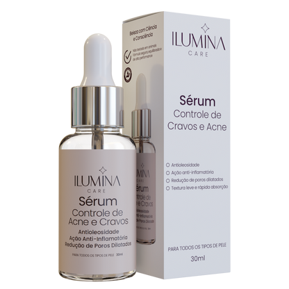 Sérum Antiacne e Controle de Cravos