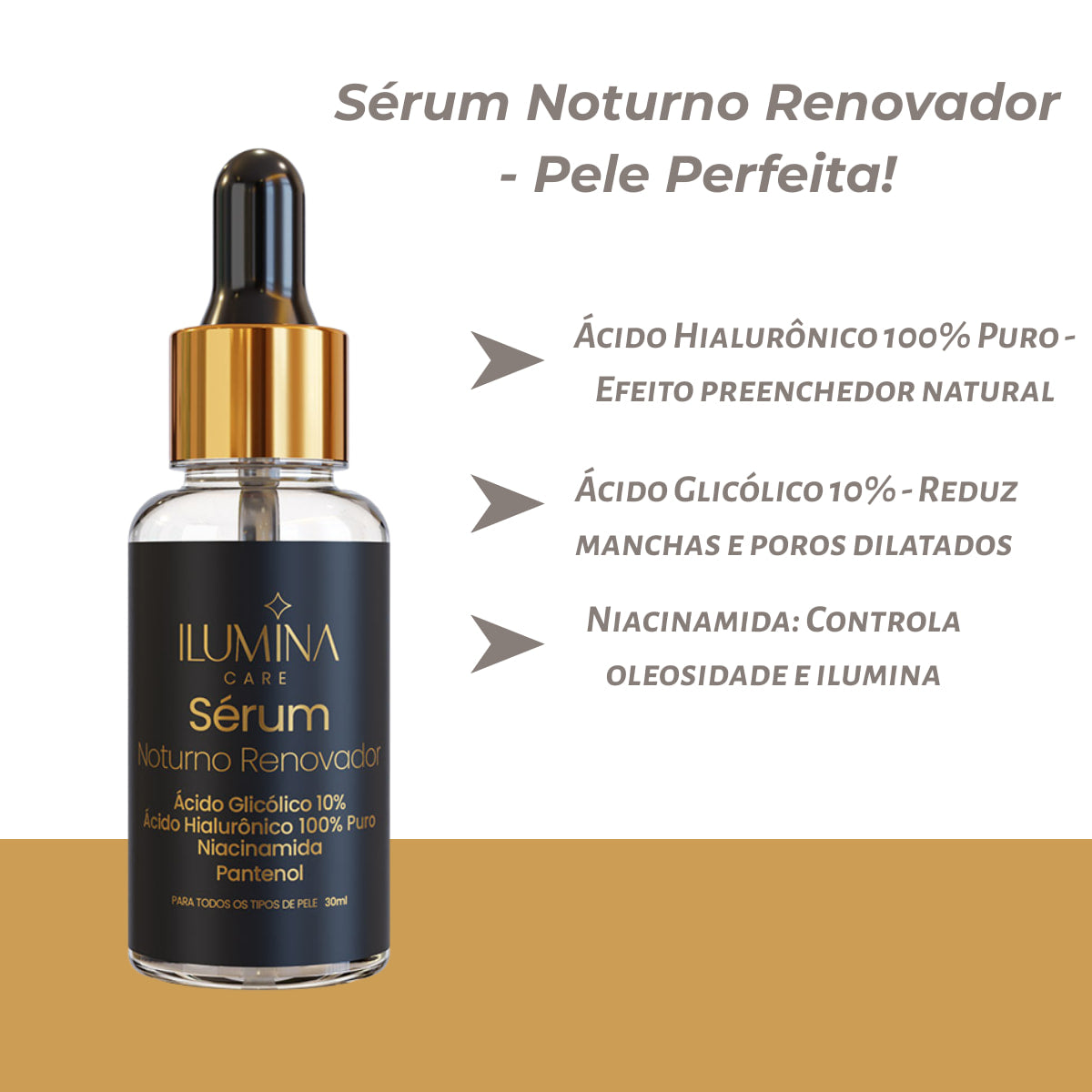 Sérum Noturno Renovador